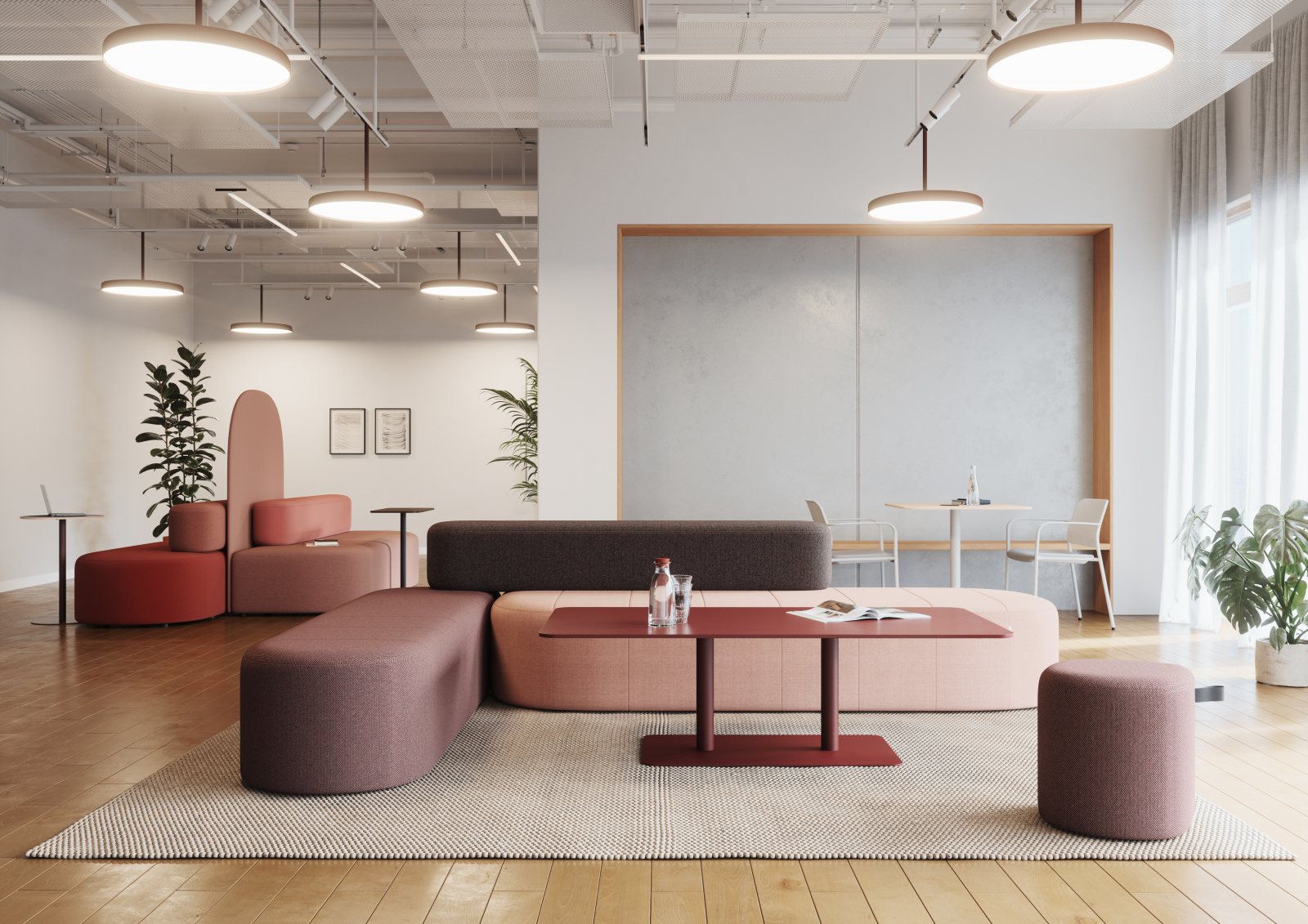 profim - Sitzinsel für Hotel Lobby & Empfangsbereich