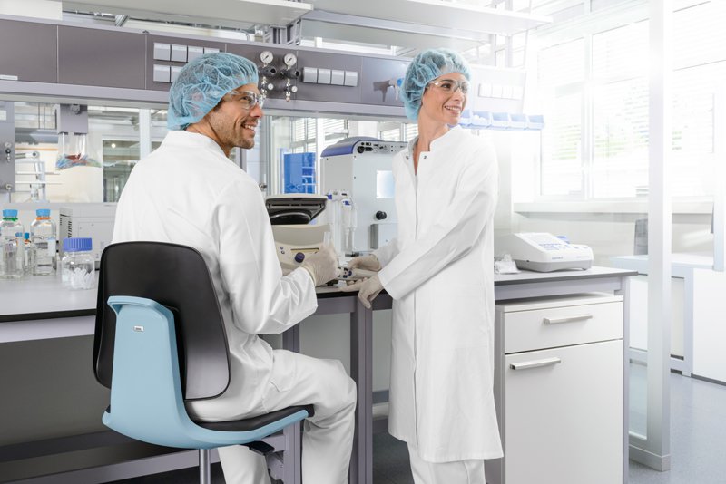 bimos Labsit - Laborstuhl mit Flexfunktion