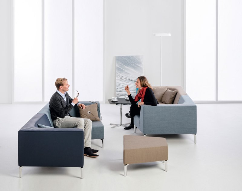 interstuhl Tangram - Sitzinsel mit Softseating