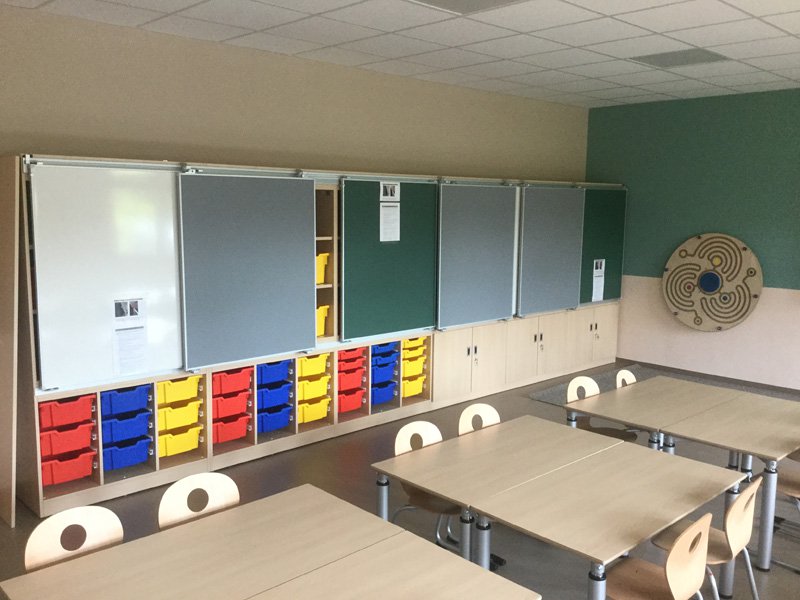 Objekteinrichtung Schule - Schulmöbel für Klassenzimmer - 03