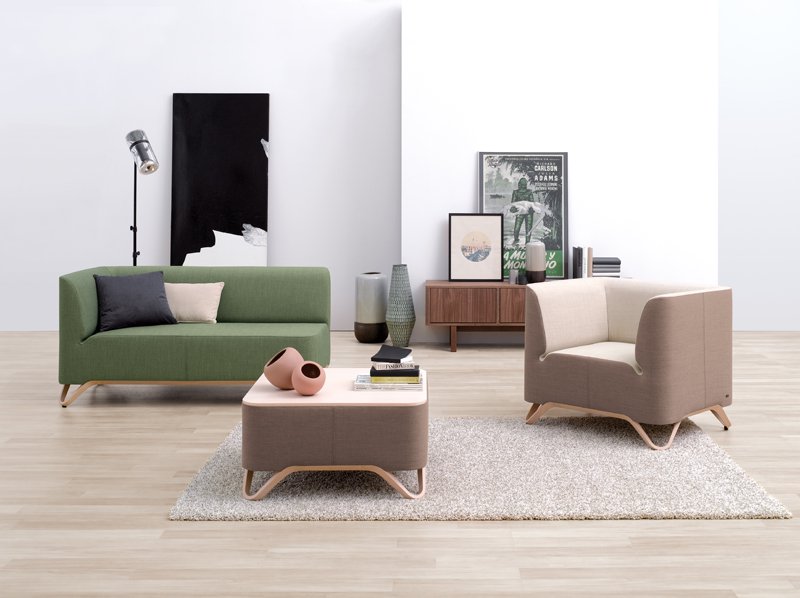 profim Softbox - Softseating Möbel mit Ablagetisch