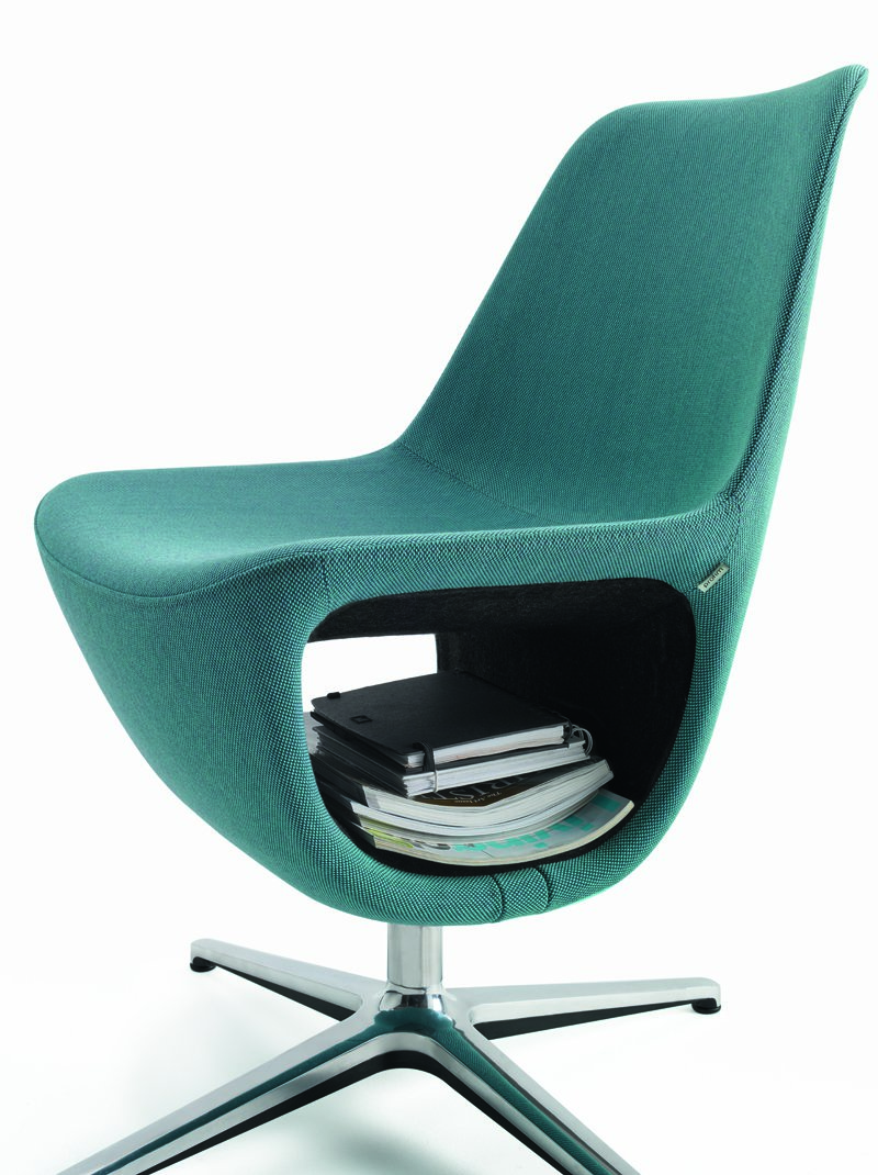 profim Pelikan - Design-Drehstuhl mit Ablagefach